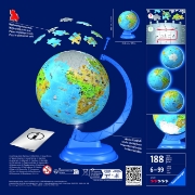 Imagine PUZZLE 3D GLOBUL PAMANTESC CU LED