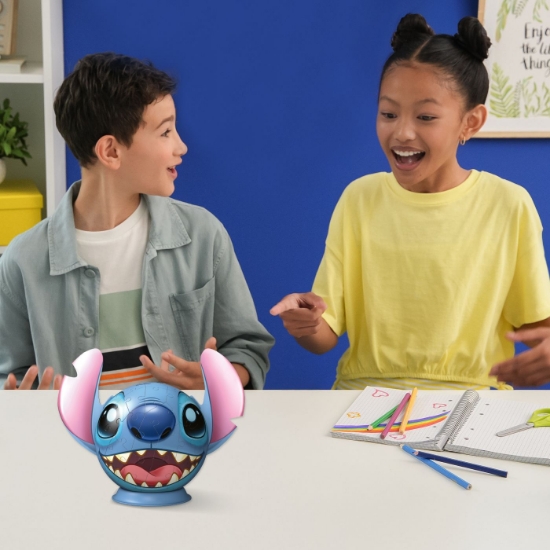 Imagine PUZZLE 3D GLOB DISNEY STITCH CU URECHI 