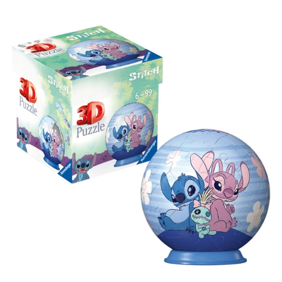Imagine PUZZLE 3D GLOB DISNEY STITCH 