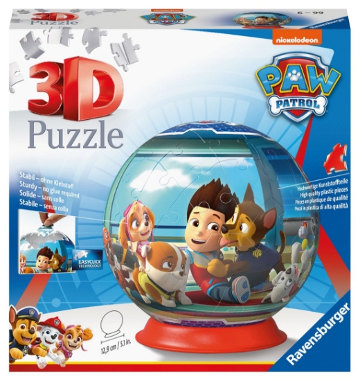 Imagine PUZZLE 3D GLOB PATRULA CATELUSILOR 