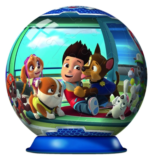 Imagine PUZZLE 3D GLOB PATRULA CATELUSILOR 