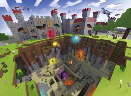 Imagine PUZZLE MINECRAFT 300 
