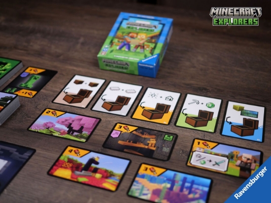 Imagine RAVENSBURGER JOC DE CARTI MINECRAFT EXPLORATORII
