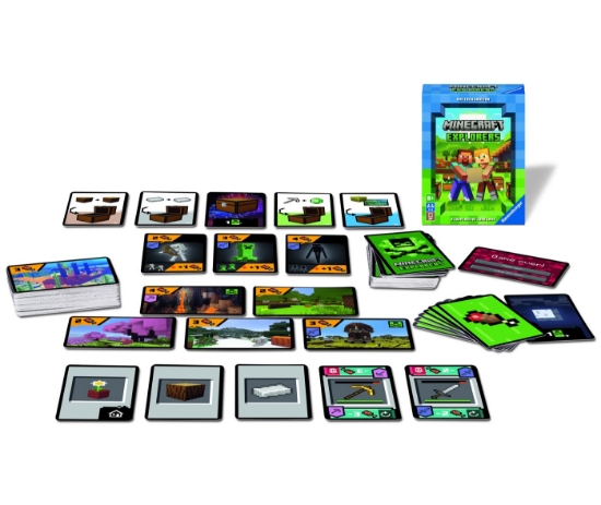 Imagine RAVENSBURGER JOC DE CARTI MINECRAFT EXPLORATORII