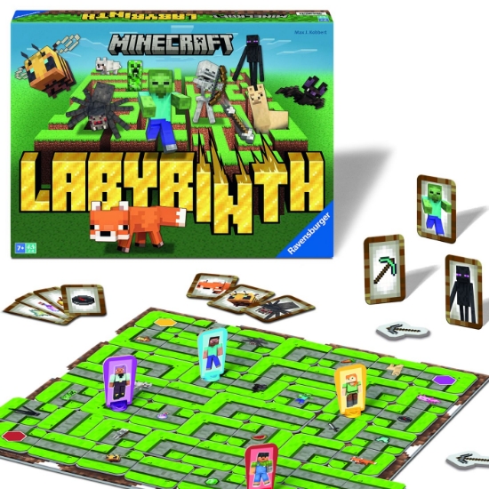 Imagine RAVENSBURGER JOC MINECRAFT LABIRINT 