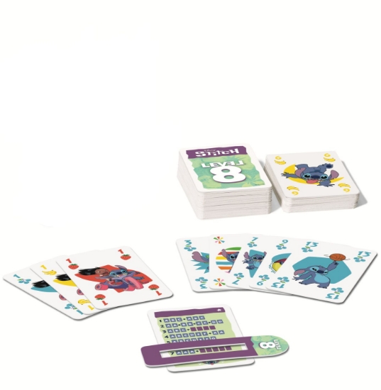 Imagine RAVENSBURGER JOC DE CARTI DISNEY STITCH NIVELUL 8 