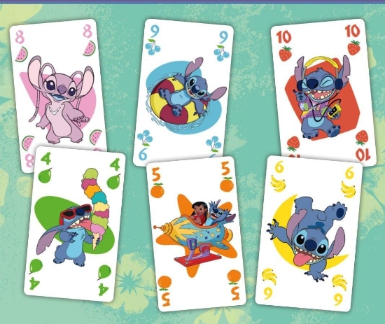 Imagine RAVENSBURGER JOC DE CARTI DISNEY STITCH NIVELUL 8 