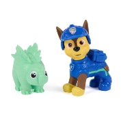 Imagine PATRULA CATELUSILOR FILMUL CU DINOZAURI SET VEHICUL DINO RC CU TELECOMANDA FIGURINA CHASE SI ACCESORII