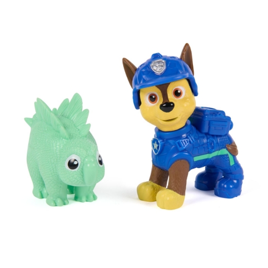 Imagine PATRULA CATELUSILOR FILMUL CU DINOZAURI SET VEHICUL DINO RC CU TELECOMANDA FIGURINA CHASE SI ACCESORII