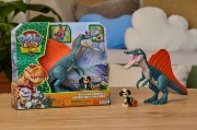 Imagine PATRULA CATELUSILOR FILMUL CU DINOZAURI SET DE JOACA DINO RISE AND ROLL CU FIGURINA