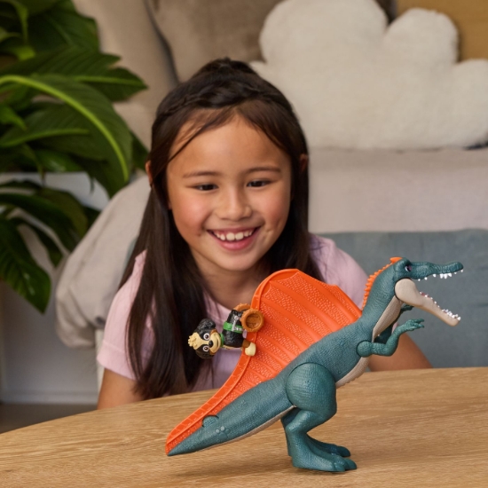 Imagine PATRULA CATELUSILOR FILMUL CU DINOZAURI SET DE JOACA DINO RISE AND ROLL CU FIGURINA
