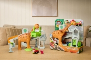 Imagine PATRULA CATELUSILOR FILMUL CU DINOZAURI SET DE JOACA LIFT AND RACE CU FIGURINA