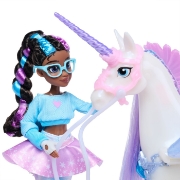Imagine  UNICORN ACADEMY SET MAGIA PIETRELOR PRETIOASE PAPUSA LAYLA SI UNICORNUL GLACIER