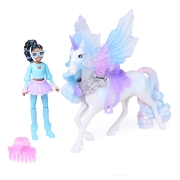 Imagine  UNICORN ACADEMY SET MAGIA ARIPILOR PAPUSA LAYLA SI UNICORNUL GLACIER