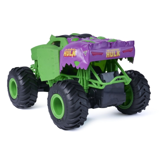Imagine MONSTER JAM MARVEL CAMION GIGANT RC CU TELECOMANDA INCREDIBILUL HULK 