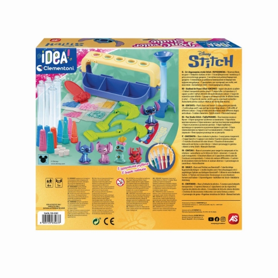 Imagine IDEA CLEMENTONI DISNEY STITCH SET CREATIE 5 PIXURI 
