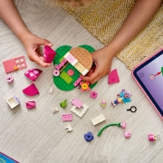 Imagine LEGO GABBYS DOLLHOUSE FAIRYLANDIA CASUTA DIN GRADINA A ZANEI MIAU 11212