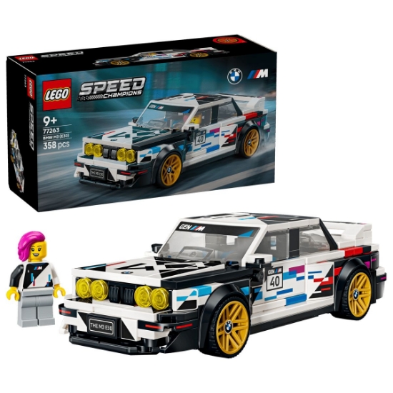 Imagine LEGO SPEED CHAMPIONS BMW M3 E30 77263