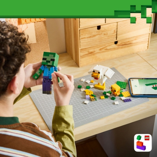 Imagine LEGO MINECRAFT JOCHEU DE GAINI 21582