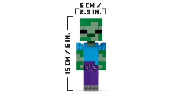 Imagine LEGO MINECRAFT JOCHEU DE GAINI 21582