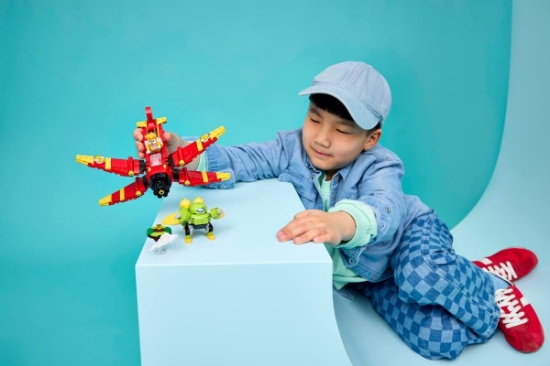 Imagine LEGO SONIC THE HEDGEHOG AVIONUL TORNADO 1 AL LUI TAILS 77119