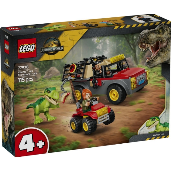 Imagine LEGO JURASSIC WORLD CAMIONETA DE TRANSPORT PENTRU UN TANAR T REX 77978