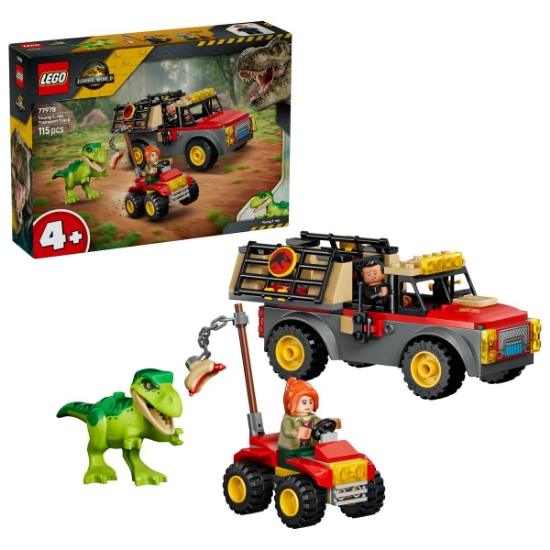 Imagine LEGO JURASSIC WORLD CAMIONETA DE TRANSPORT PENTRU UN TANAR T REX 77978