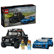 Imagine LEGO SPEED CHAMPIONS JAGUAR PROJECT 7 SI LAND ROVER DEFENDER 77264