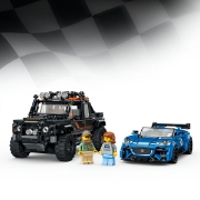 Imagine LEGO SPEED CHAMPIONS JAGUAR PROJECT 7 SI LAND ROVER DEFENDER 77264