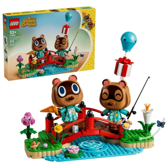 Imagine LEGO ANIMAL CROSSING ZIUA DISTRACTIVA A LUI TIMMY SI TOMMY 77059
