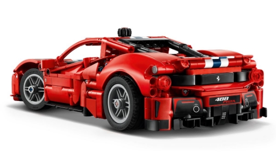 Imagine LEGO TECHNIC MASINA FERRARI 488 PISTA 42235