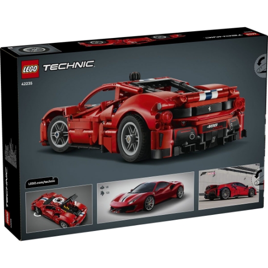 Imagine LEGO TECHNIC MASINA FERRARI 488 PISTA 42235