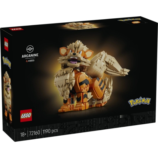Imagine LEGO POKEMON ARCANINE 72160