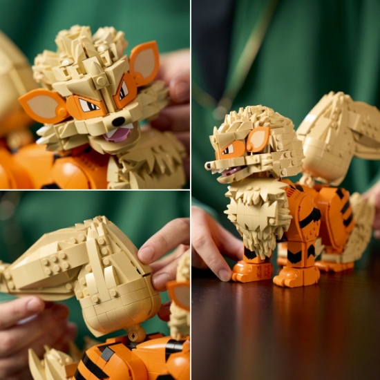 Imagine LEGO POKEMON ARCANINE 72160