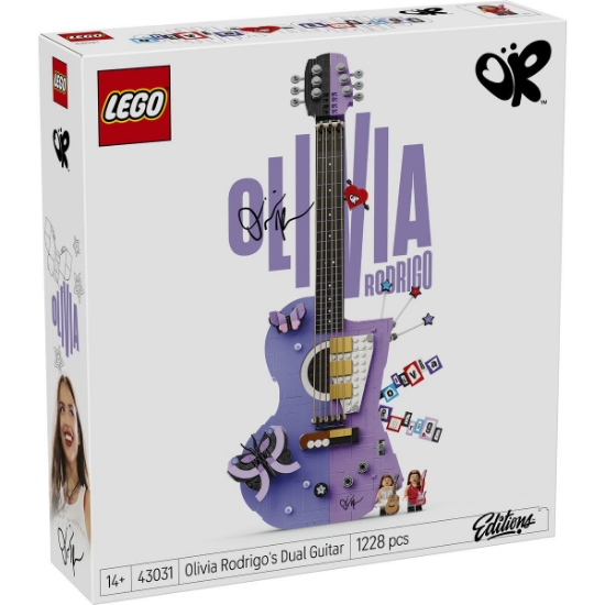 Imagine LEGO EDITIONS CHITARA BICOLORA A OLIVIEI RODRIGO 43031