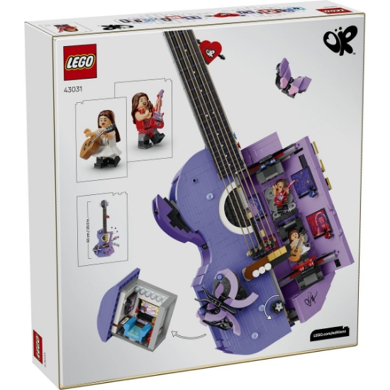 Imagine LEGO EDITIONS CHITARA BICOLORA A OLIVIEI RODRIGO 43031