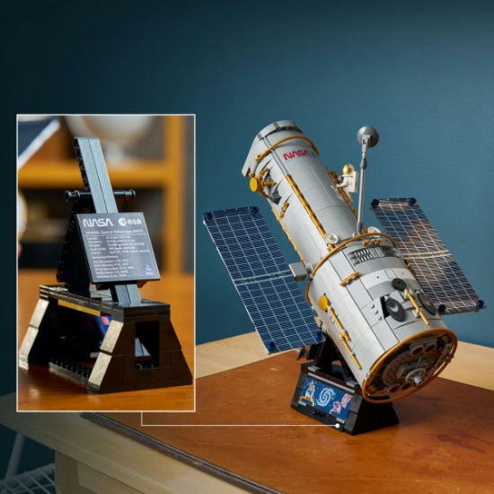 Imagine LEGO ICONS TELESCOPUL SPATIAL HUBBLE 11382