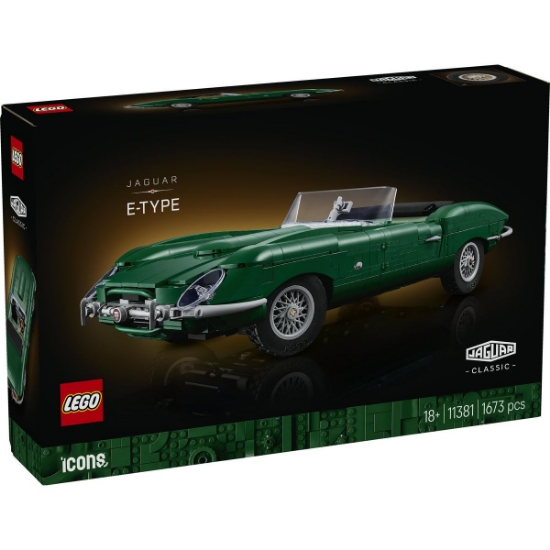 Imagine LEGO ICONS JAGUAR E TYPE 11381