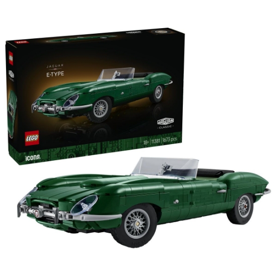 Imagine LEGO ICONS JAGUAR E TYPE 11381
