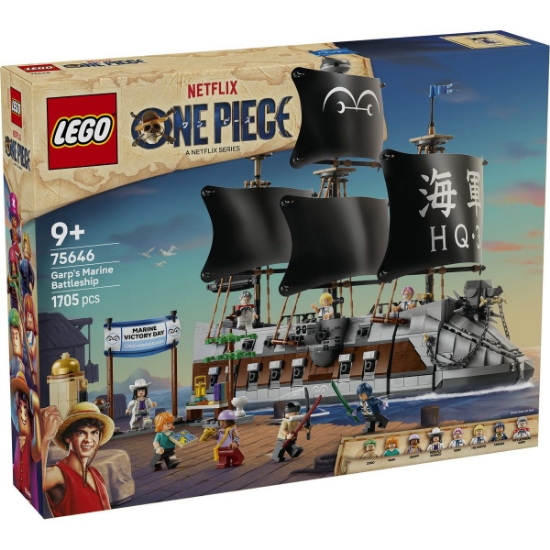 Imagine LEGO ONE PIECE CORABIA DE LUPTA A LUI GARP 75646
