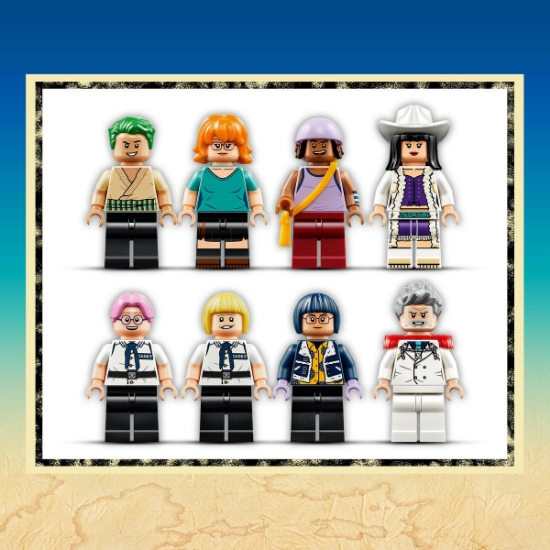 Imagine LEGO ONE PIECE CORABIA DE LUPTA A LUI GARP 75646