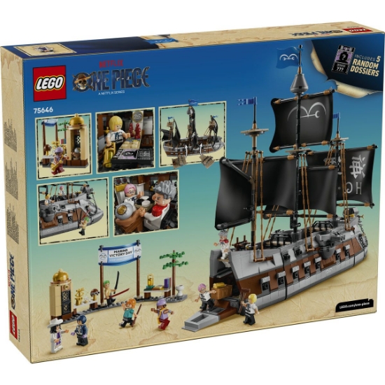 Imagine LEGO ONE PIECE CORABIA DE LUPTA A LUI GARP 75646
