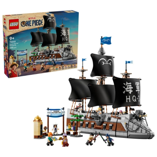 Imagine LEGO ONE PIECE CORABIA DE LUPTA A LUI GARP 75646