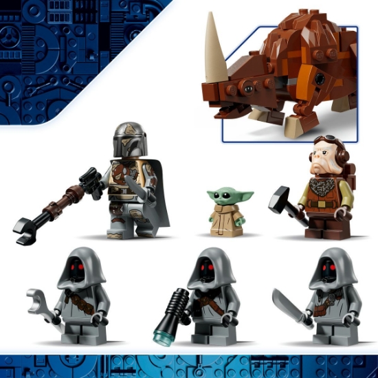 Imagine LEGO STAR WARS OFFWORLD SANDCRAWLER SI MUDHORN 75453