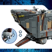 Imagine LEGO STAR WARS OFFWORLD SANDCRAWLER SI MUDHORN 75453