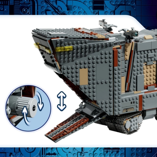 Imagine LEGO STAR WARS OFFWORLD SANDCRAWLER SI MUDHORN 75453