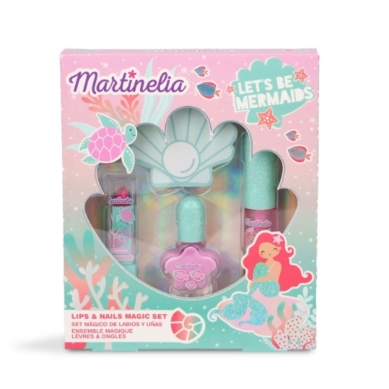 Imagine MARTINELIA LET'S BE MERMAIDS SET PENTRU UNGHII SI BUZE