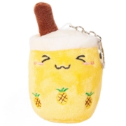 Imagine Mini pluș Bubble Tea galben, 10 cm, STIP