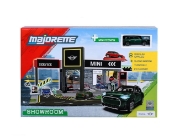 Imagine MAJORETTE SET SHOWROOM AUTO MINI CU MASINUTA INCLUSA MINI ACEMAN SCARA 1 LA 64