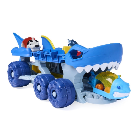 Imagine MONSTER JAM MINI JAMS SET DE JOACA MEGALODON ATACUL CALAMARULUI 